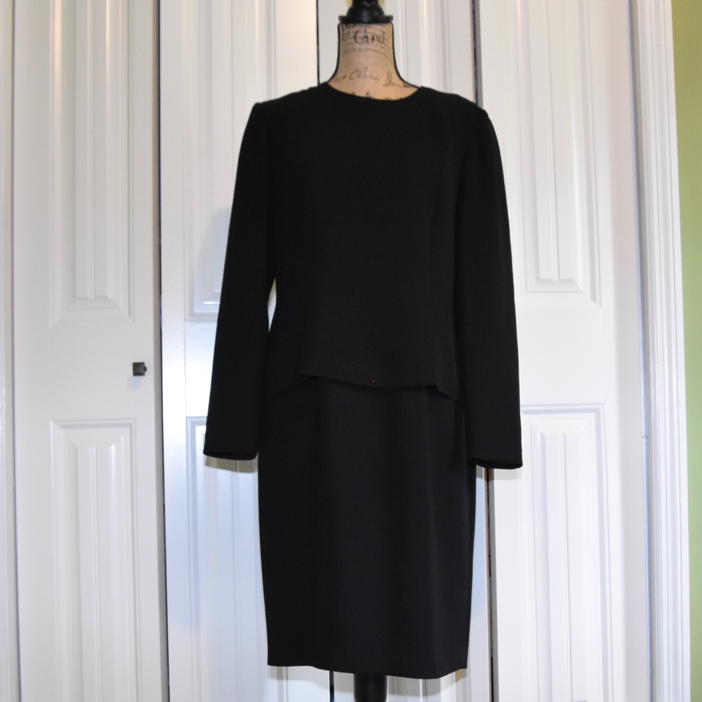 Talbots Black Dress Size 10